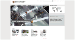 Desktop Screenshot of borgwaldt.com